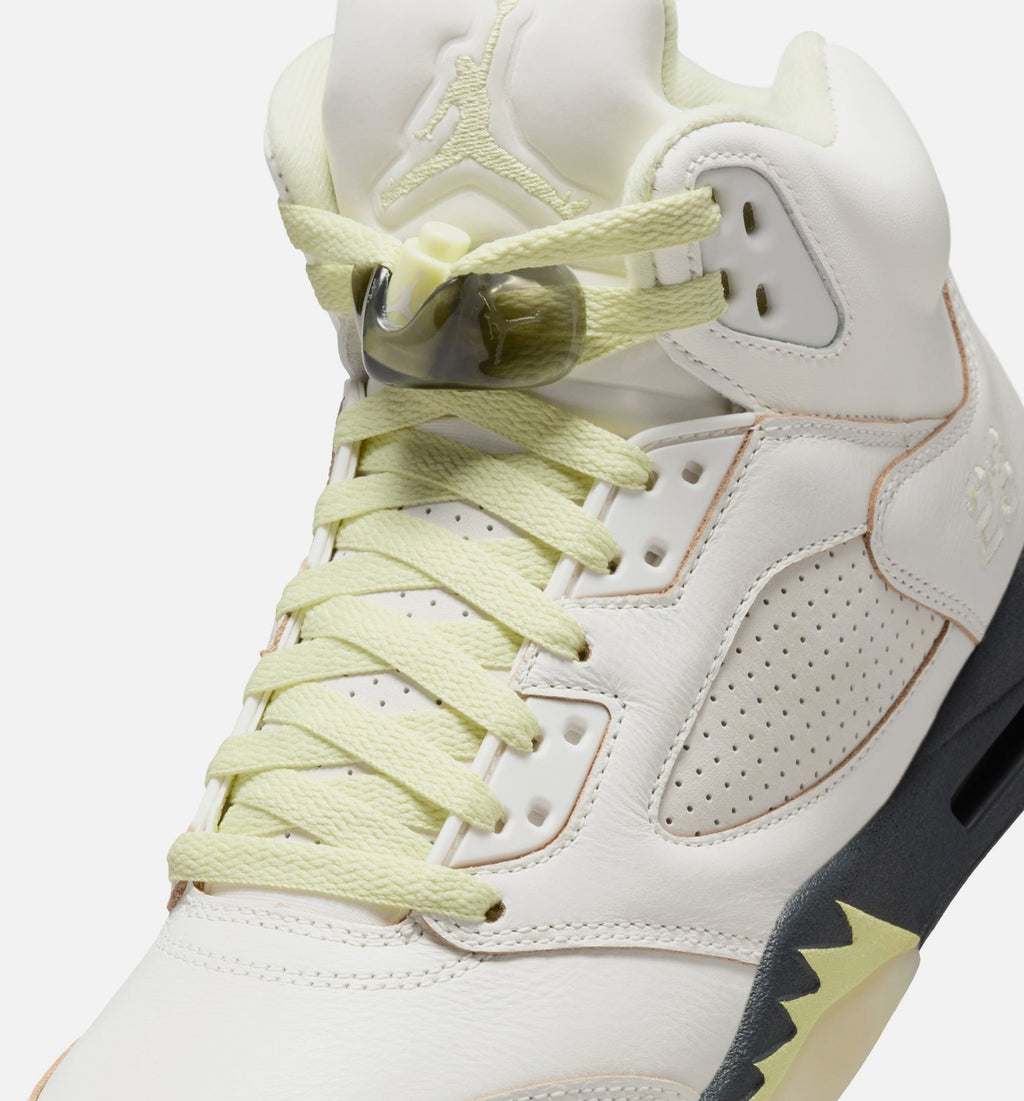 Air Jordan 5 Retro Luminous Green and Sail Women's – Sail/Luminous Green/Anthracite