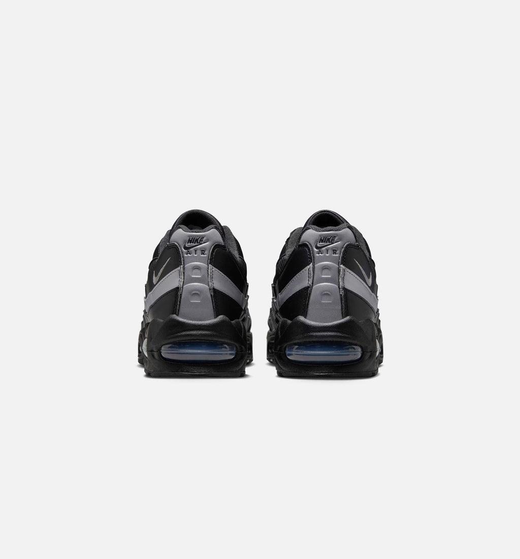 Air Max 95 Big Bubble OG Reflective Accents Men's Lifestyle Shoes - Black/White/Metallic Silver