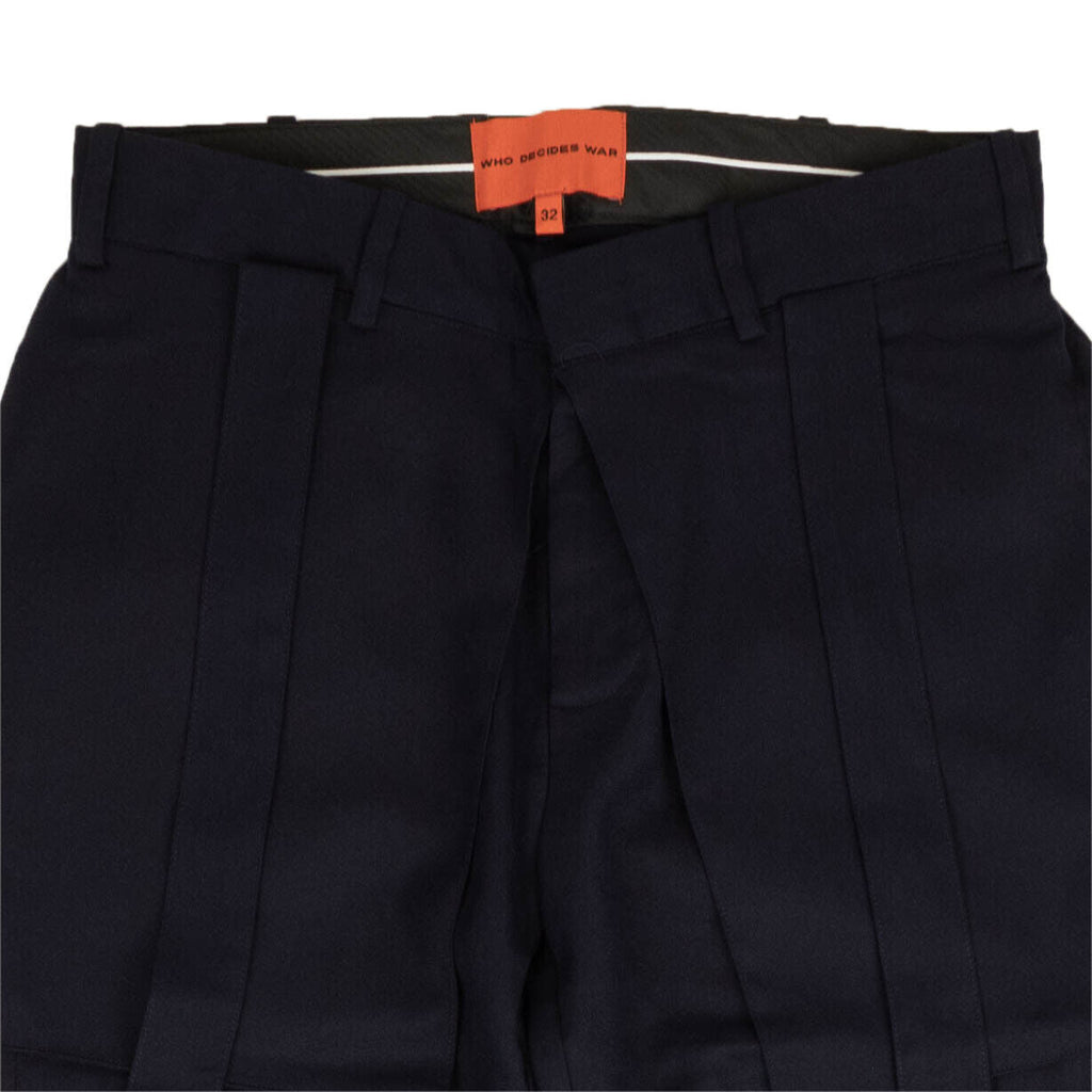 Navy Blue Retroversion Trousers