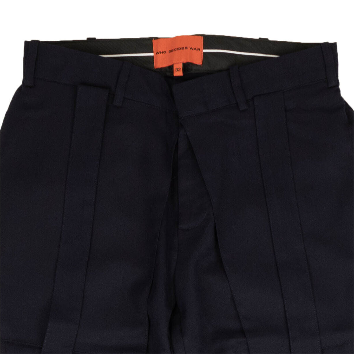 Navy Blue Retroversion Trousers