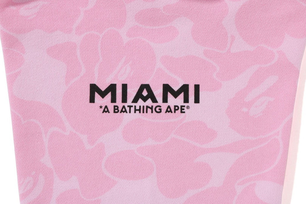 BAPE x Miami Graphic Hoodie - Black, Grey & Pink