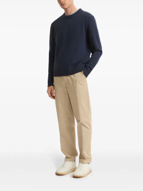 Yves Salomon crew neck knit jumper