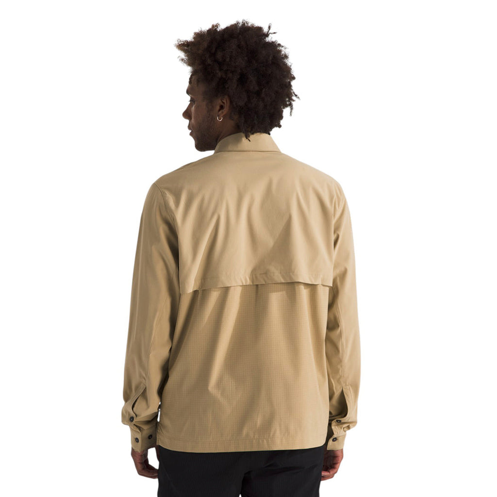 Camisa Lightrange Hike para hombre color beige