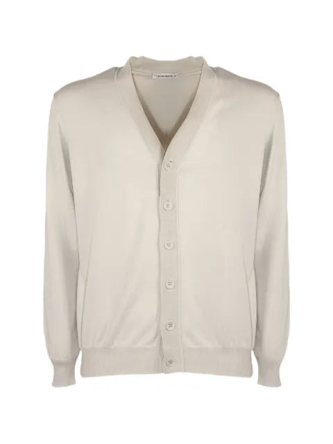 Kangra button V-neck cardigan