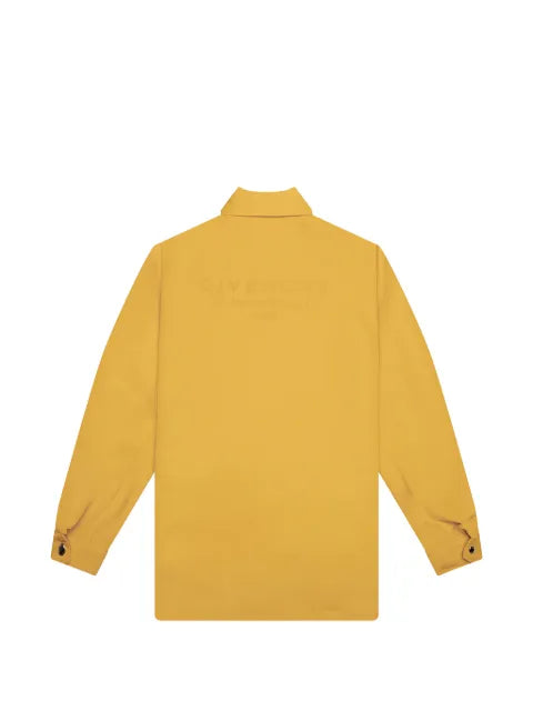 Givenchy couture seam jacket in polyfaille with embroidery