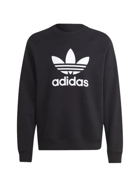adidas Trefoil logo-print sweatshirt
