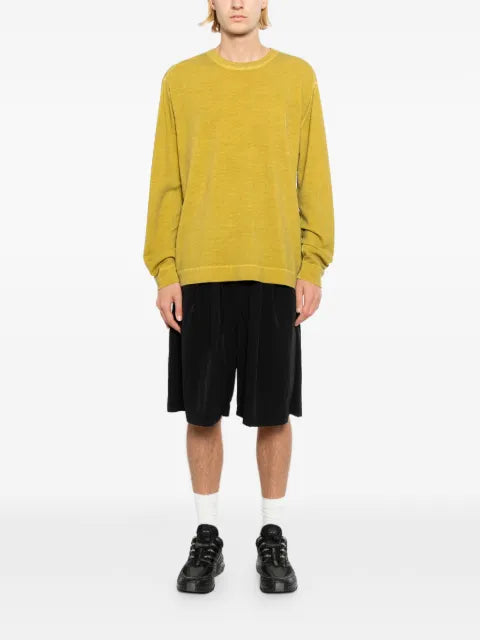 C.P. Company cotton crepe double dyed crewneck sweater