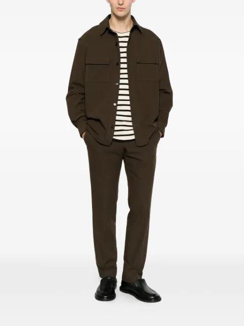 Karl Lagerfeld flap-pocket overshirt