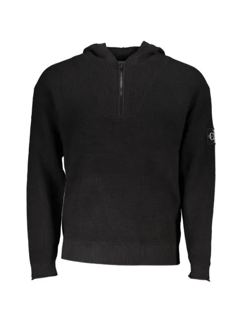 Calvin Klein waffle-knit half-zip hoodie