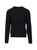 ETRO Pegaso-embroidered cashmere sweater