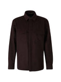 Canali button-up shirt jacket