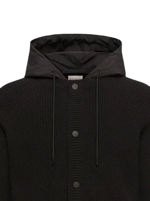 Moncler wool & cashmere blend hoodie