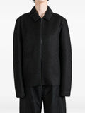 PUMA mesh-texture zip-up jacket