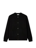 TOMBOY ribbed-knit round-neck cardigan
