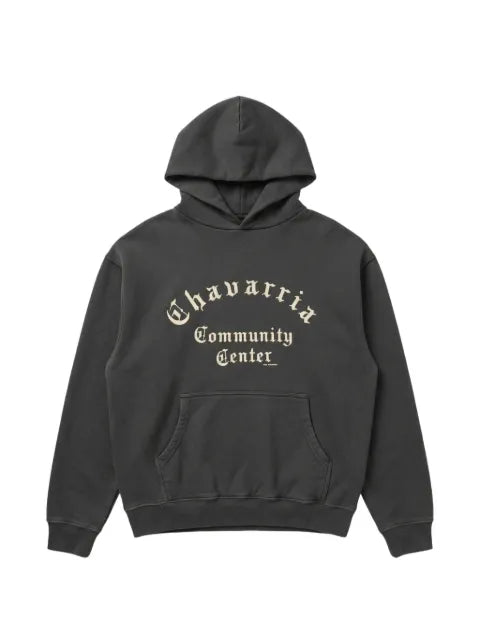Willy Chavarria logo-print hoodie