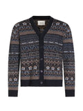 NN07 Tobias Fair Isle-intarsia cardigan