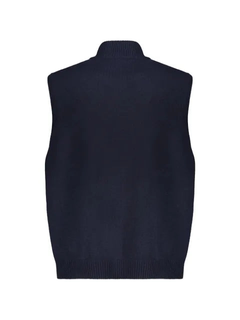 Fedeli panelled zip-up gilet