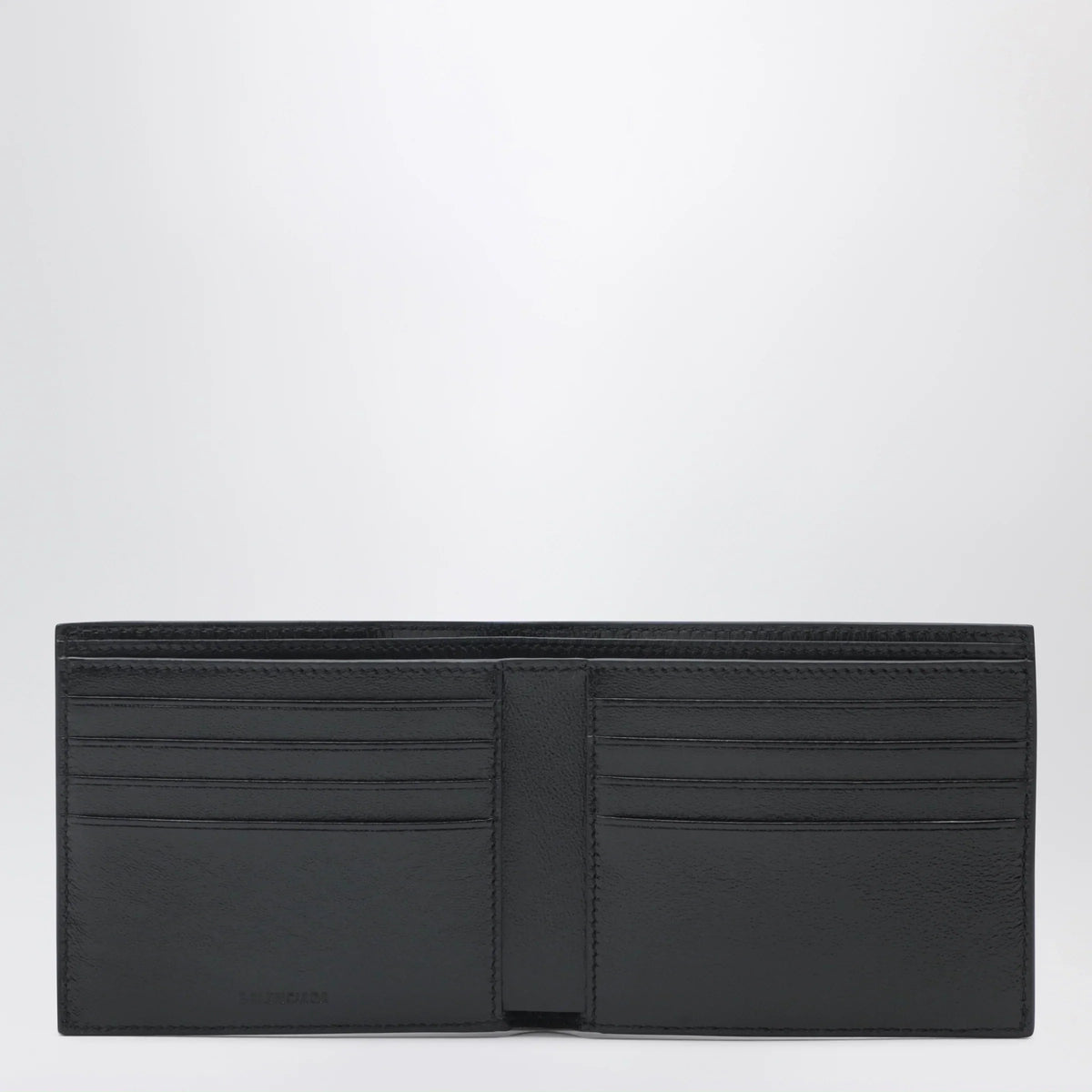 Balenciaga - Black horizontal wallet with logo
