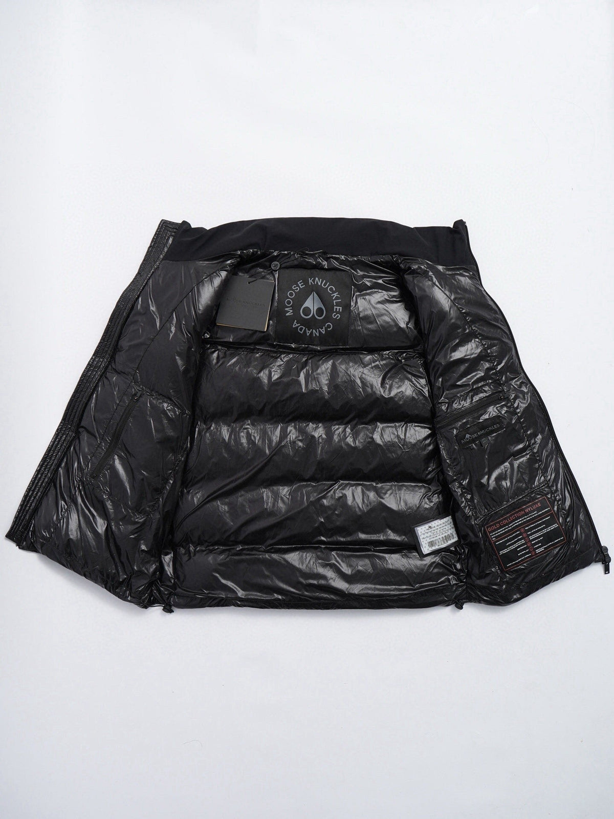 Moose Knuckles Acrylic Badge Down Vest