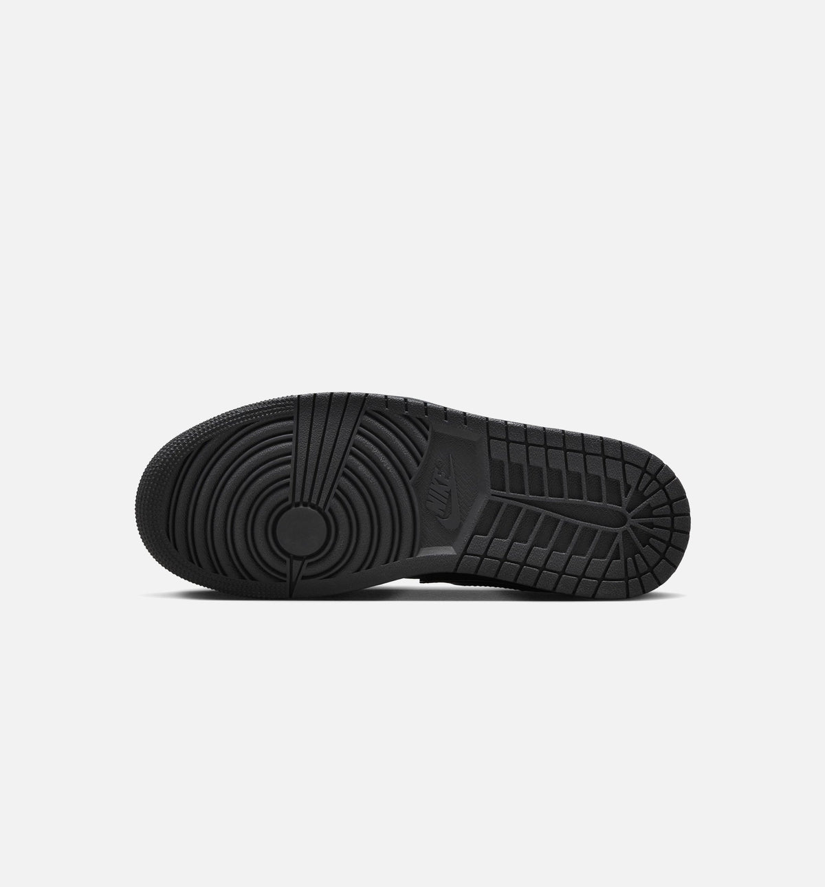 Air Jordan 1 Low Patent Elephant Women's Lifestyle Shoe – Black/White/Metallic Silver