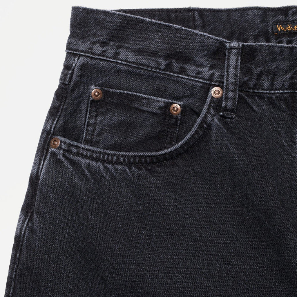 Nudie Jeans Tuff Tony: Black Vintage