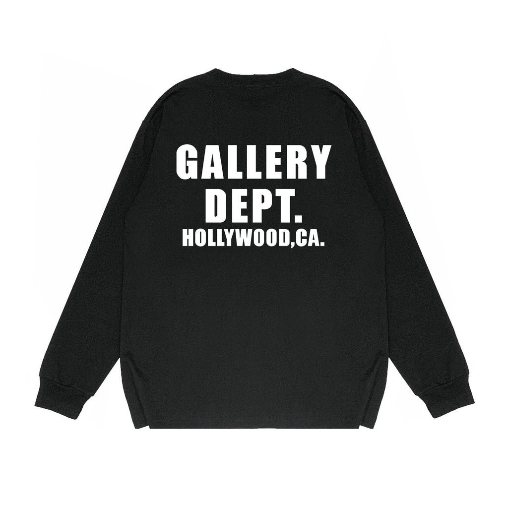 Gallery Dept Long Sleeved Shirt Fashion Brand Long Sleeve Long-Sleeved T-shirt Blouse