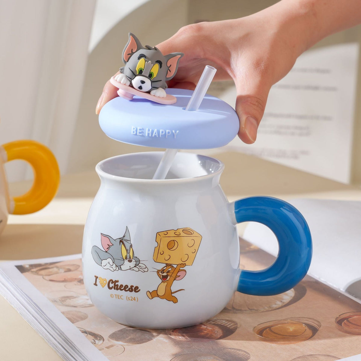 Tom & Jerry Cheesy Mischief Mug