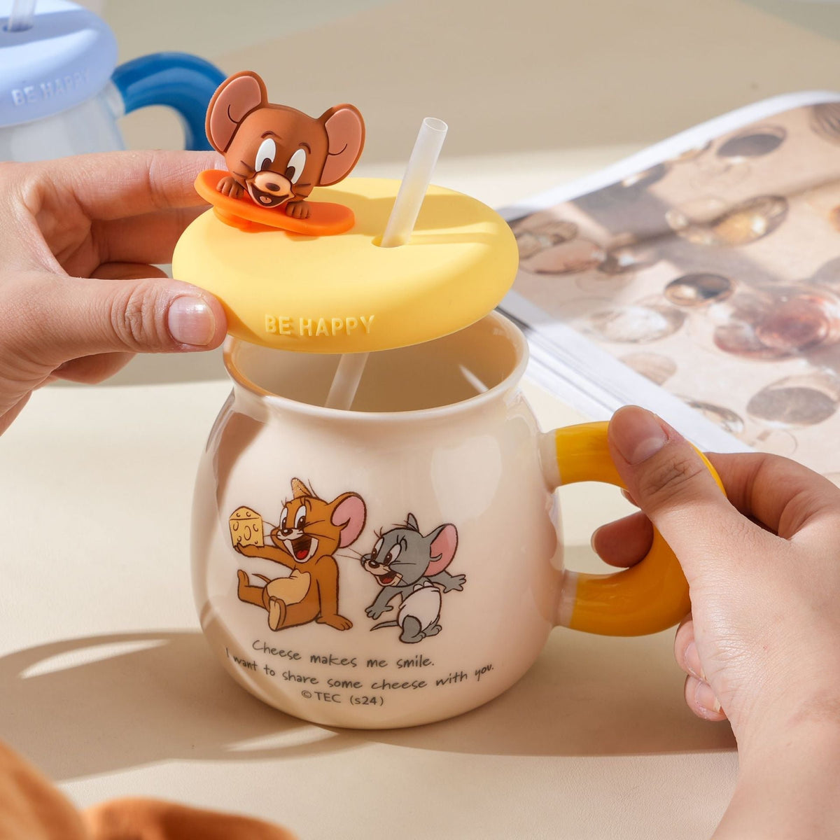 Tom & Jerry Cheesy Mischief Mug