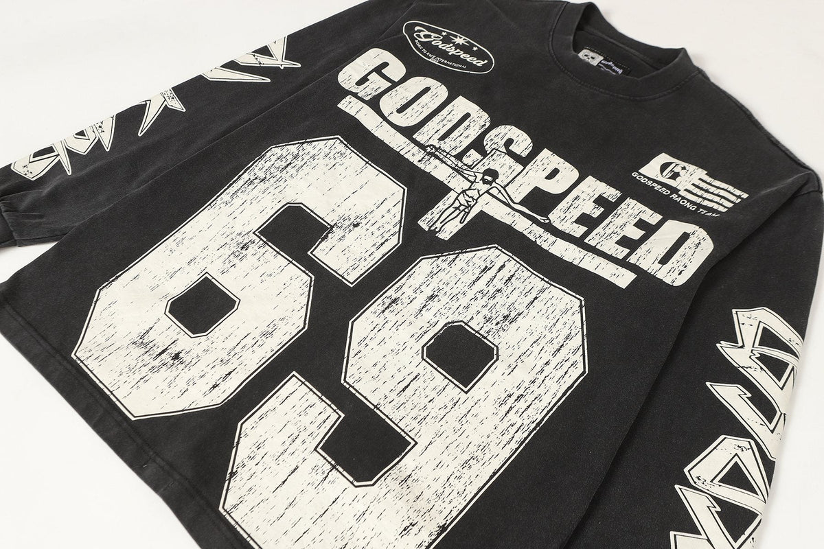 Godspeed 69 Racing Graphic Long-Sleeve T-Shirt