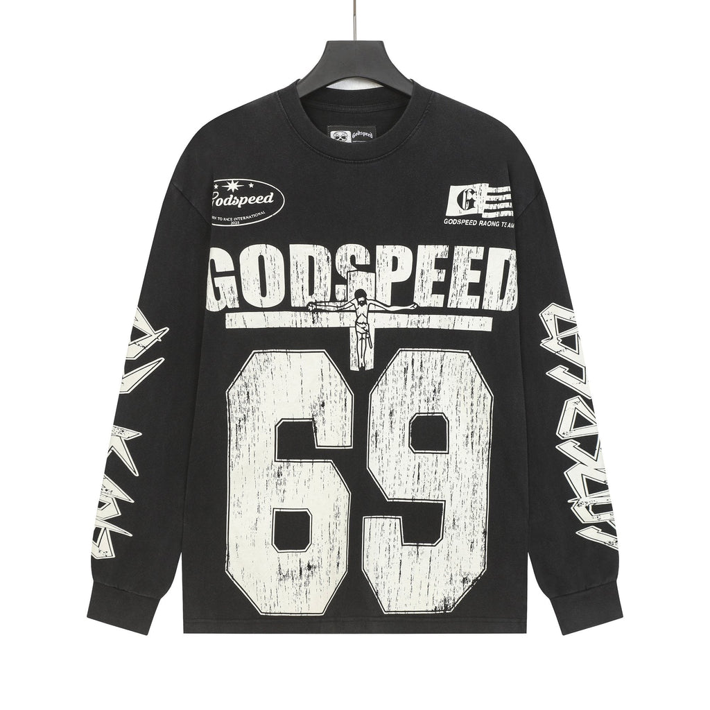 Godspeed 69 Racing Graphic Long-Sleeve T-Shirt