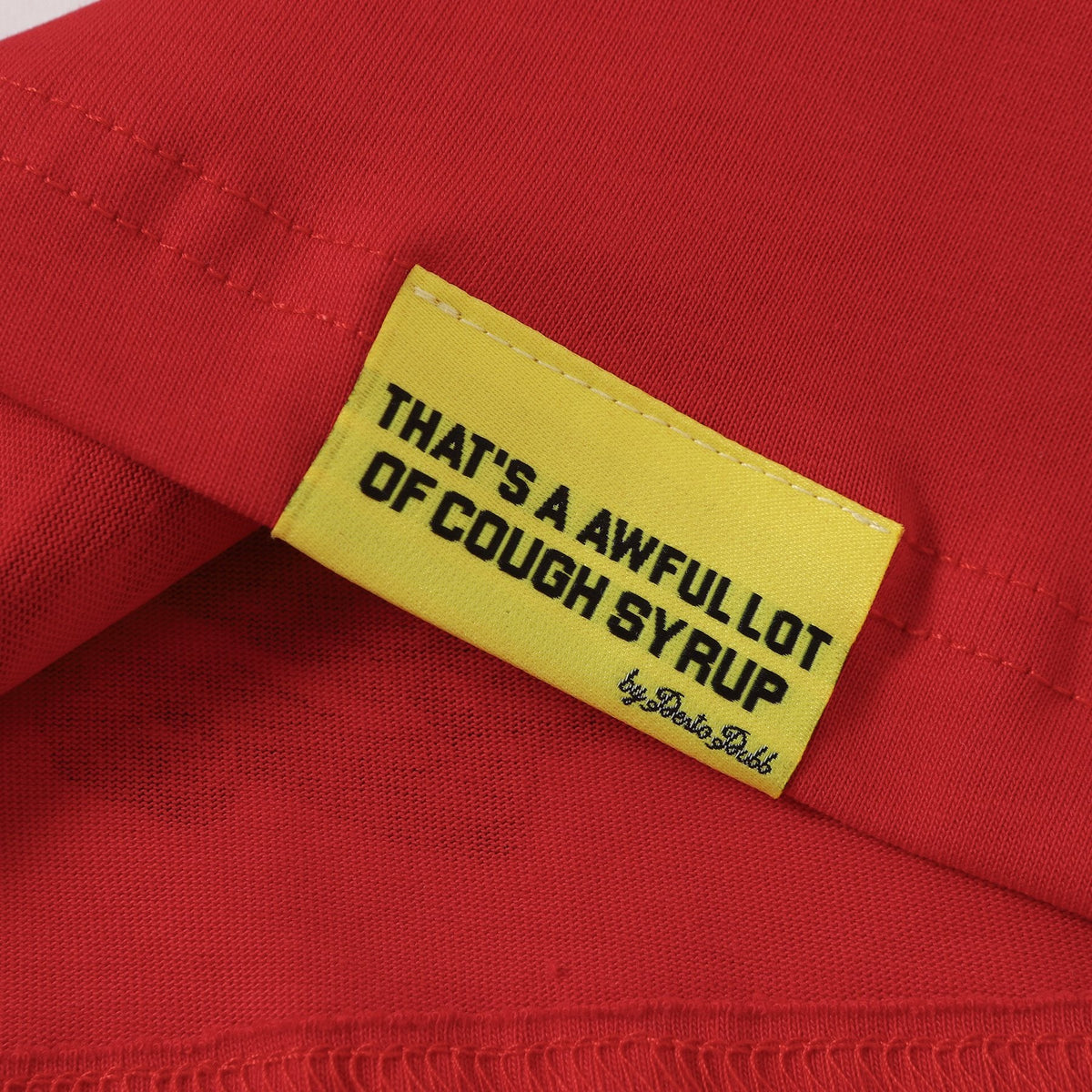 THAT'S A AWFUL LOT OF COUGH SYRUP Bottle Graphic T-Shirt