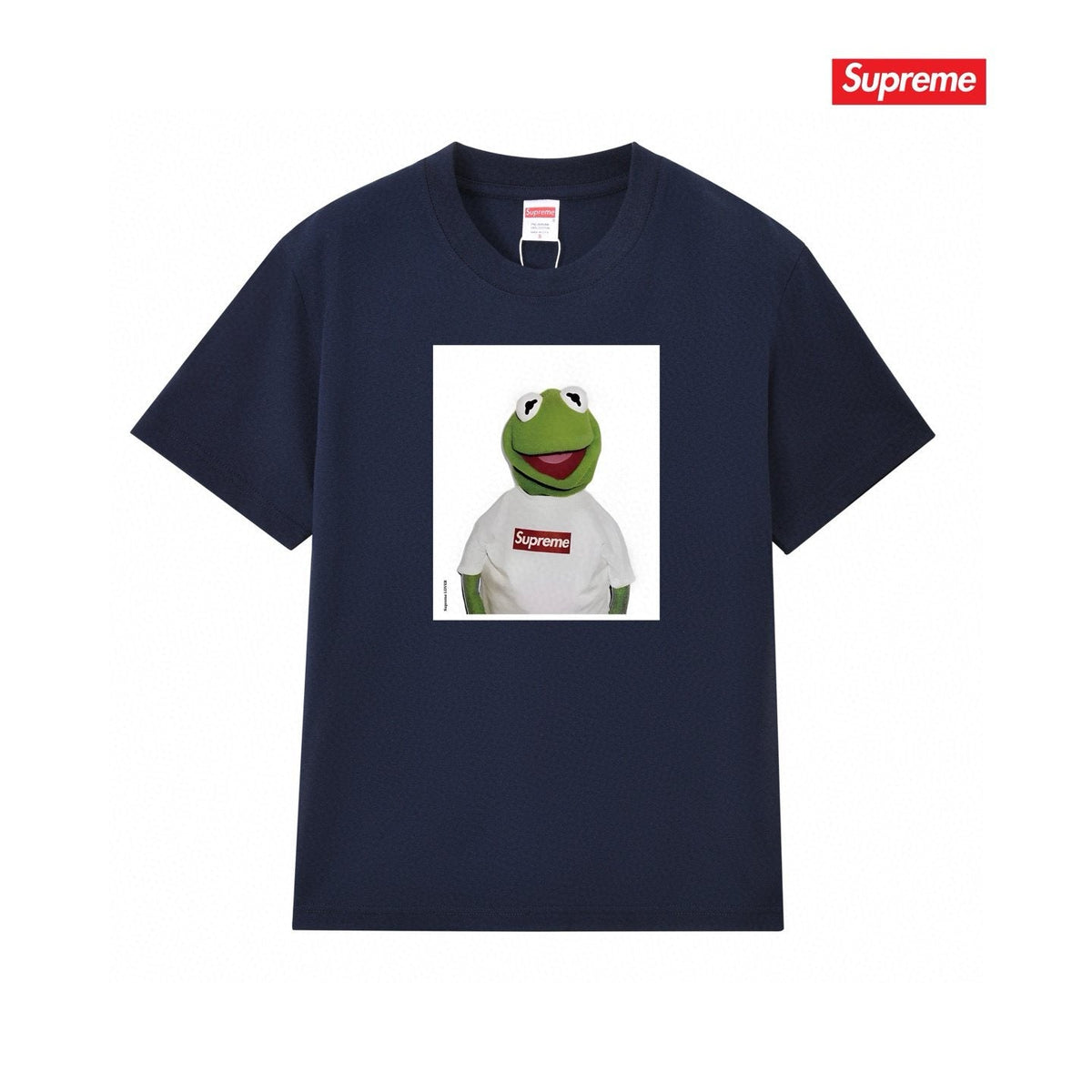 Supreme Kermit Photo Graphic T-Shirt