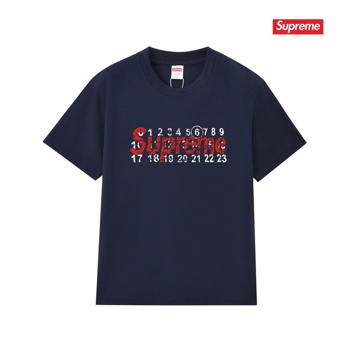 Supreme Number Graphic Short-Sleeve T-Shirt