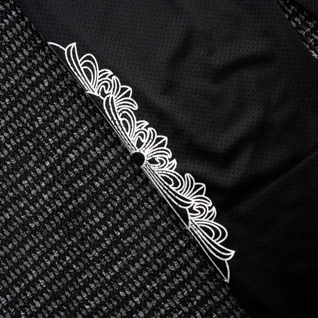 Chrome Hearts Sanskrit Cross Graphic Wide-Leg Pants