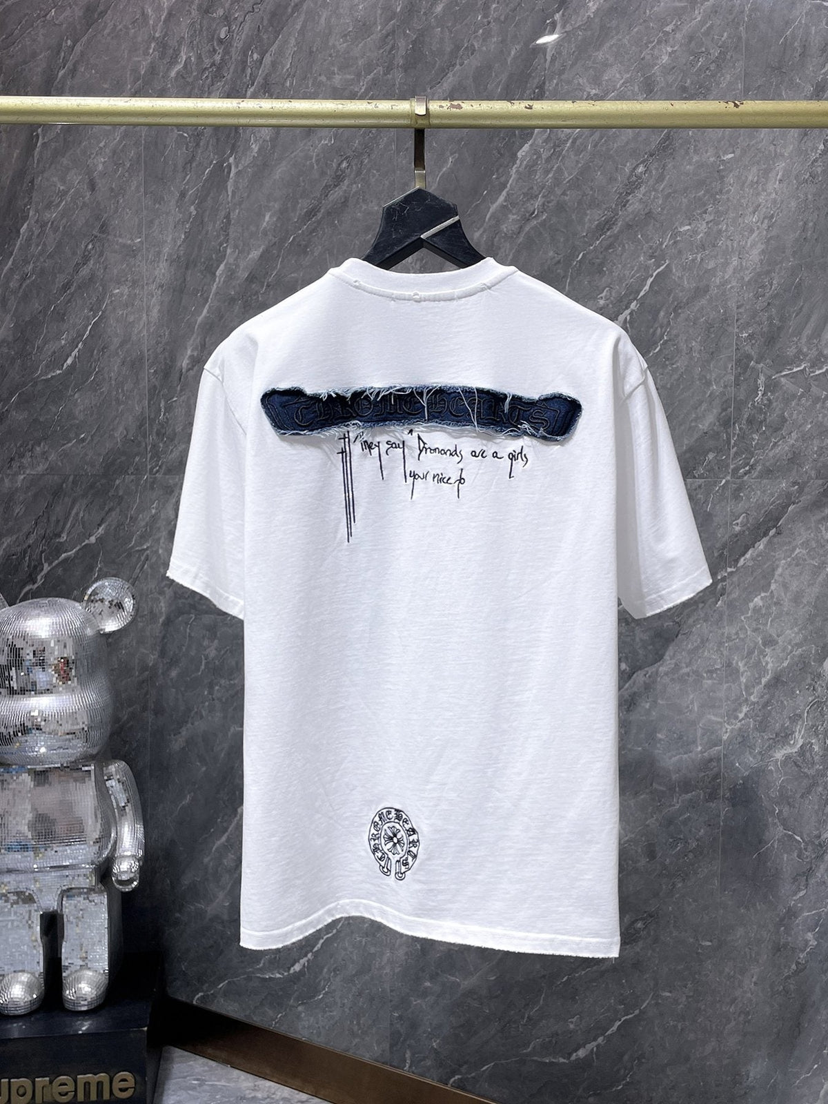Chrome Hearts Cross Patch Graphic T-Shirt