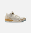 Air Jordan 3 Retro Sail and Pale Ivory Women's Sneakers - Sail/Team Gold/Pale Ivory/Metallic Gold/Ice