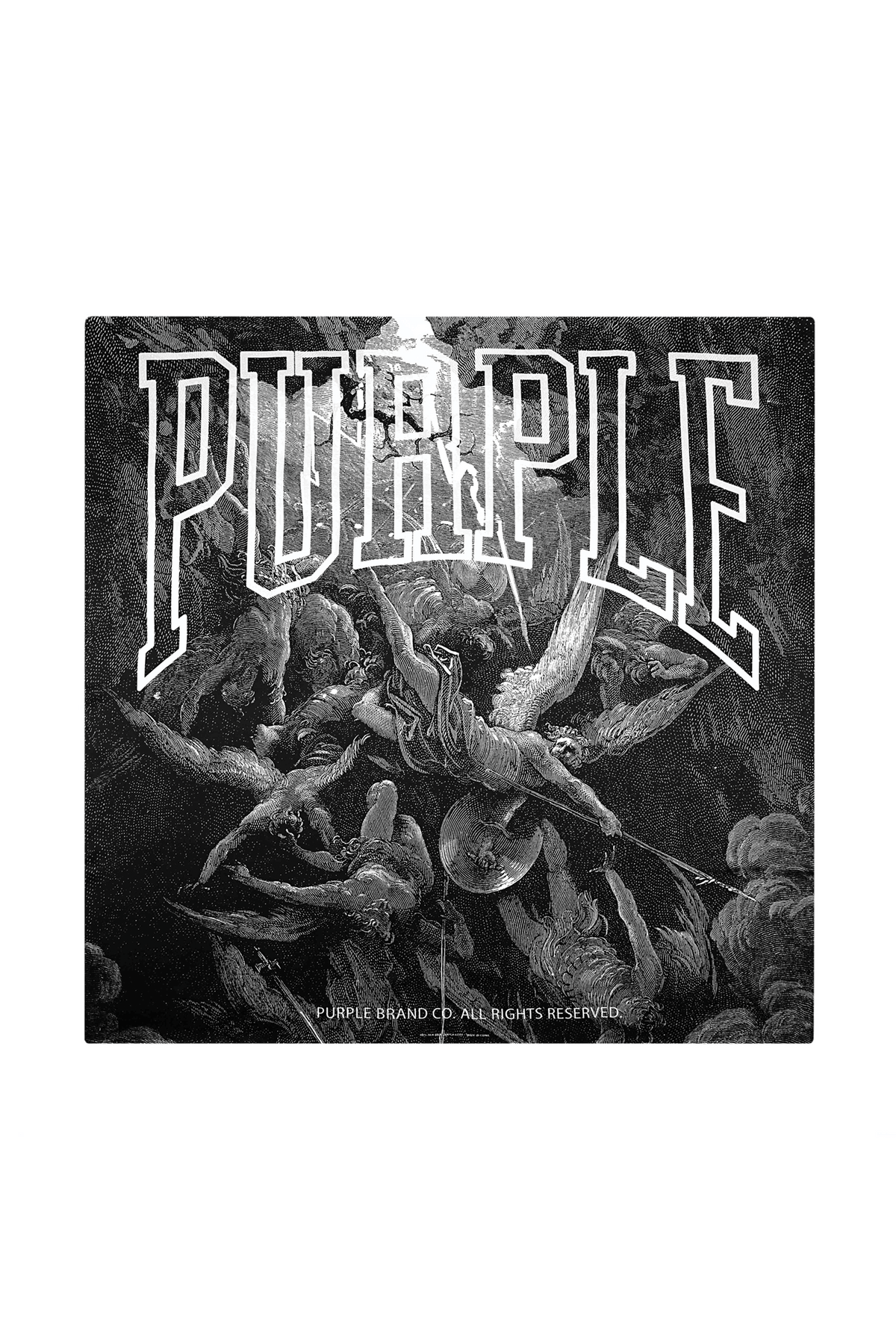 Purple Brand Silk Scarf
