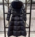 Faucon Long White Goose Down Coat Women