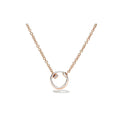 Pomellato Style Together Knot Cubic Zirconia Necklace
