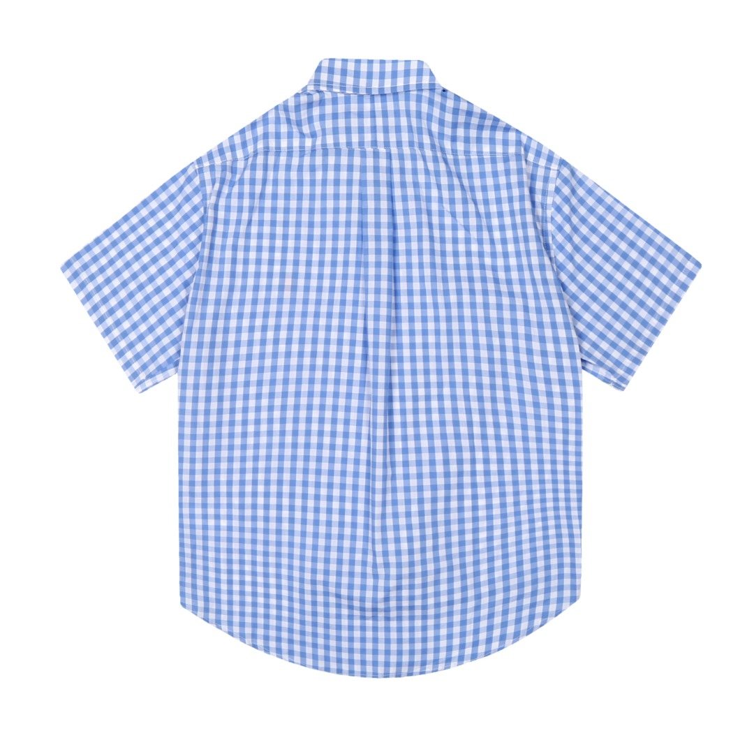 Ralph Lauren Gingham Short-Sleeve Button-Down Shirt
